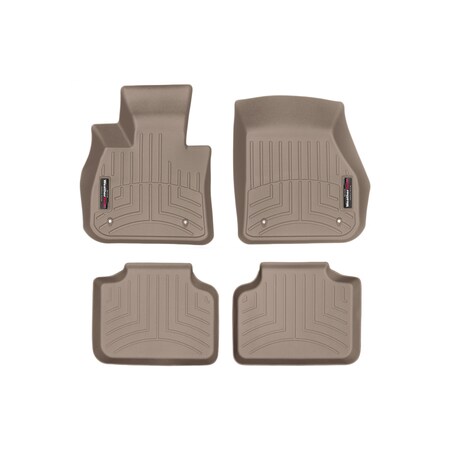 Weathertech Front and Rear Floorliners, 458811-457482 458811-457482